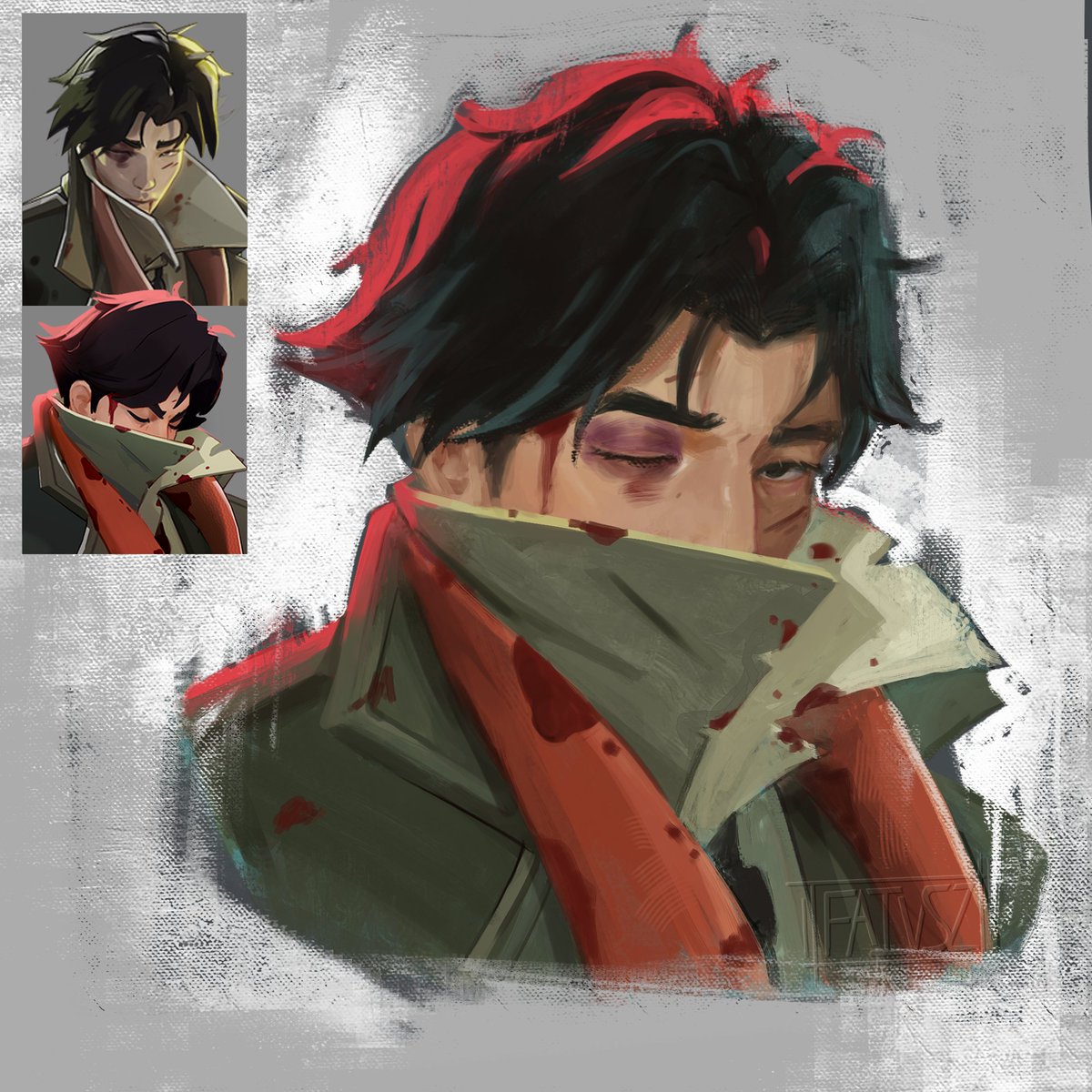 _faivsz's tweet photo. combining pocket's critical portraits bc i want them to look a little more pathetic https://t.co/lSGQu65tA2