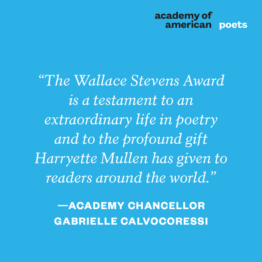 POETSorg's tweet photo. Harryette Mullen receives the 2026 Wallace Stevens Award, which honors outstanding artistic achievement over a poet’s career and carries a $100,000 stipend. Join us in celebrating her extraordinary life in poetry!

https://t.co/nsGPRoxjNp https://t.co/CYCOu0eAfb