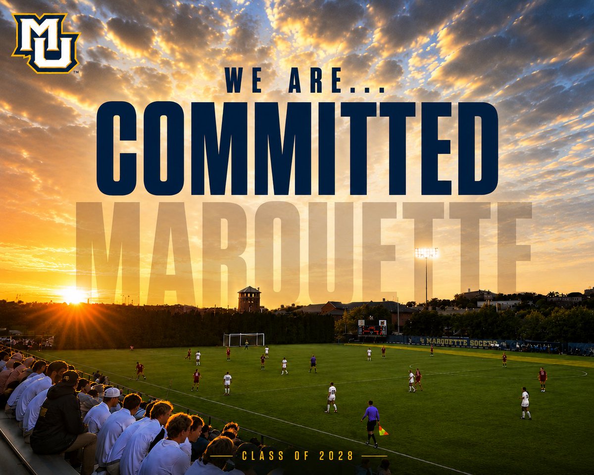 MarquetteWSOC's tweet photo. 2028 just got a lot more 𝐆𝐎𝐋𝐃𝐄𝐍!🤩🦅
More Than a Program, An Experience #WeAreMarquette | #WinterIsComing https://t.co/o9twPaIuUq