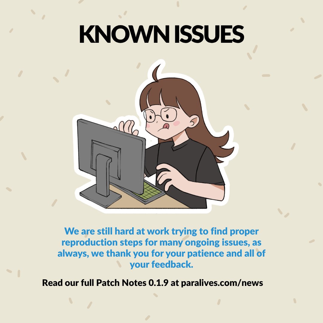 ParalivesGame's tweet photo. new patch is out now, with a game engine update to Unity 6! enjoy this fresh batch of quality of life improvements and bug fixes ⚙️

patches are a little smaller while we work towards our first major update! https://t.co/7aJtoqZ0bH