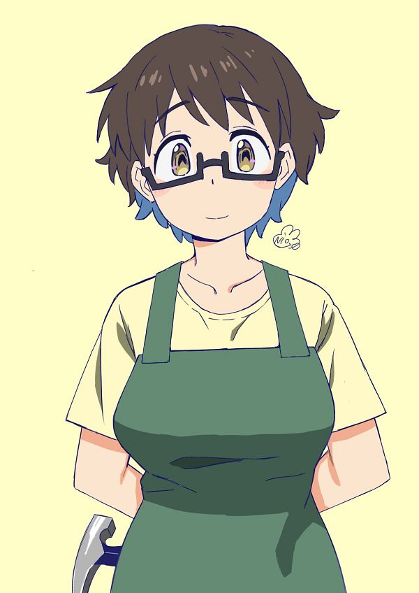 HidamariSneed's tweet photo. plain glasses girls deserve love https://t.co/Sl1vCD8qQL