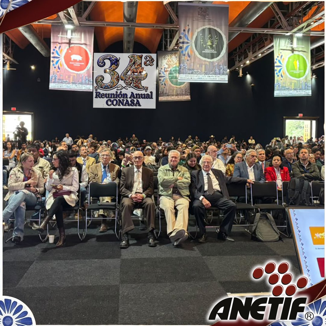 anetif's tweet photo. El Lic. Raúl Riquelme, Director General de @anetif , participa en la 34ª Reunión Anual #CONASA en Puebla, fortaleciendo el diálogo en torno a la sanidad animal e inocuidad alimentaria bajo el enfoque de #UnaSalud.

#ANETIF #IndustriaCárnica #Puebla #Reunion #Anual https://t.co/aOPyqJuiN6