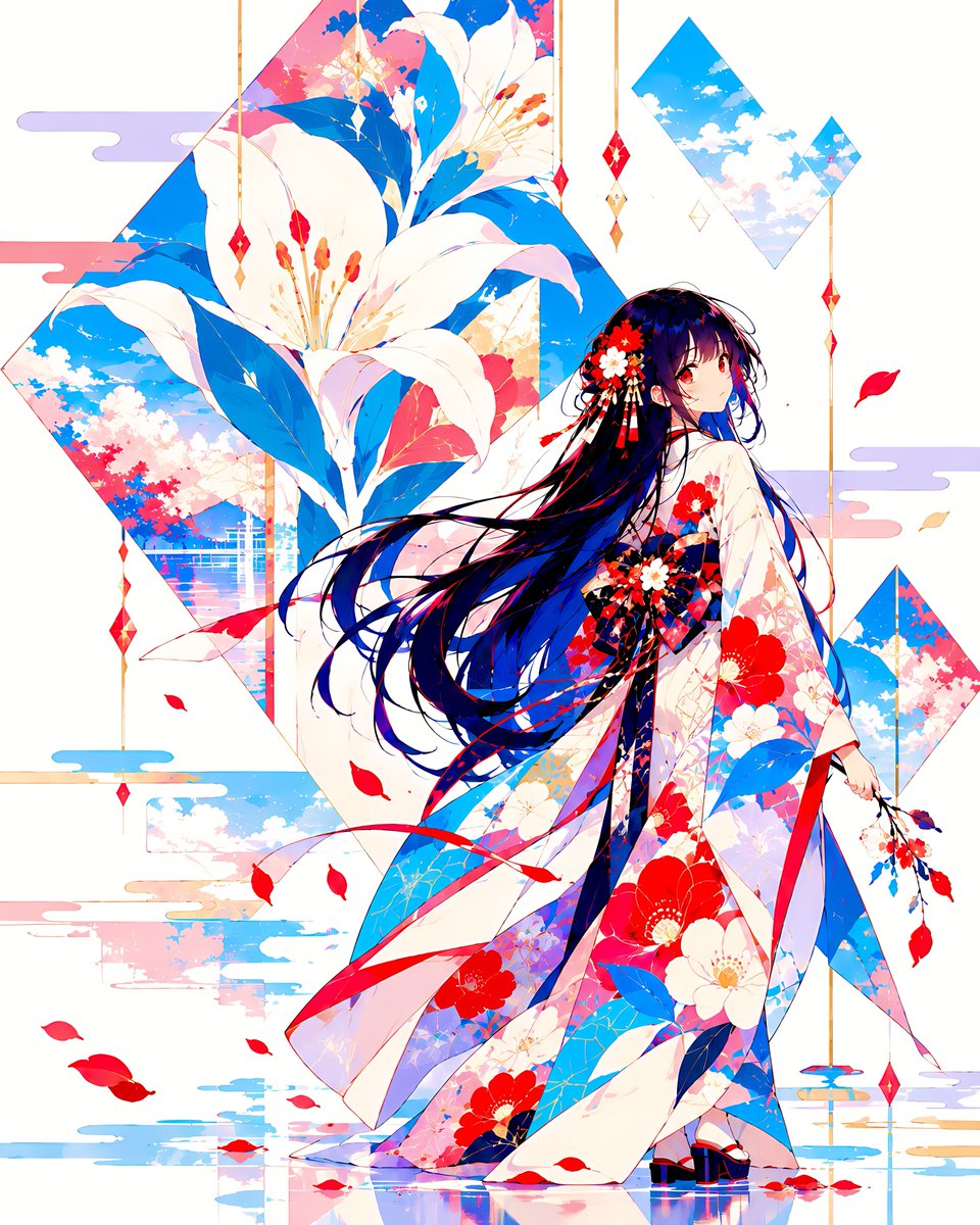 Narusawa_Extra's tweet photo. 『彩雲花衣』 https://t.co/V3Tlx0M0CU