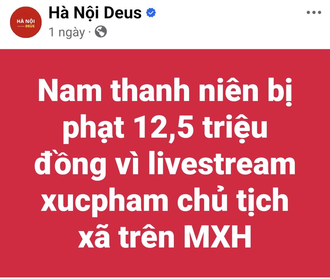 DuyBnh864012's tweet photo. Không ai rảnh rỗi tới độ đi livestream xúc phạm cán bộ nhà nước mà không có nguyên nhân làm họ bức xúc. https://t.co/QeD74p3rwJ
