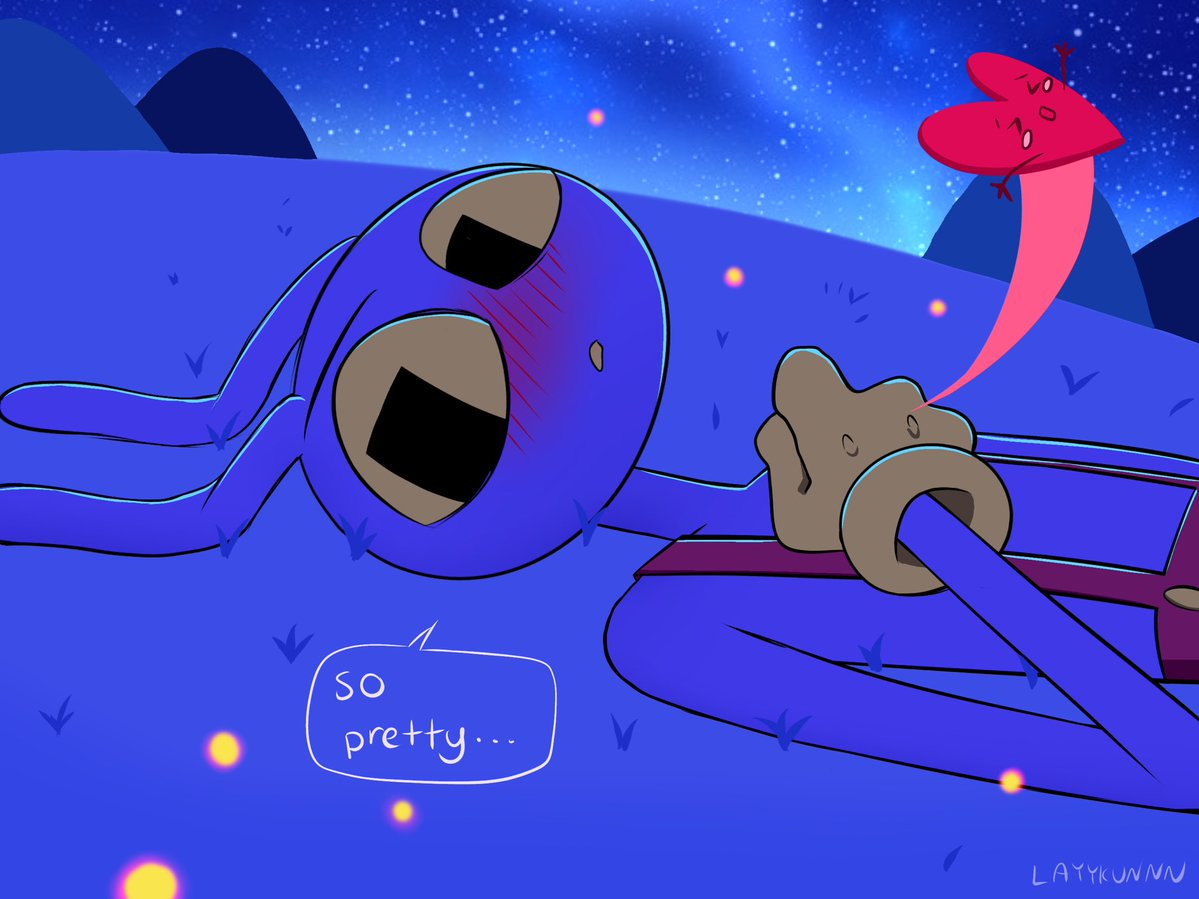 layykunnn's tweet photo. #funbuntober26 stargazing https://t.co/htLCWUf3UX