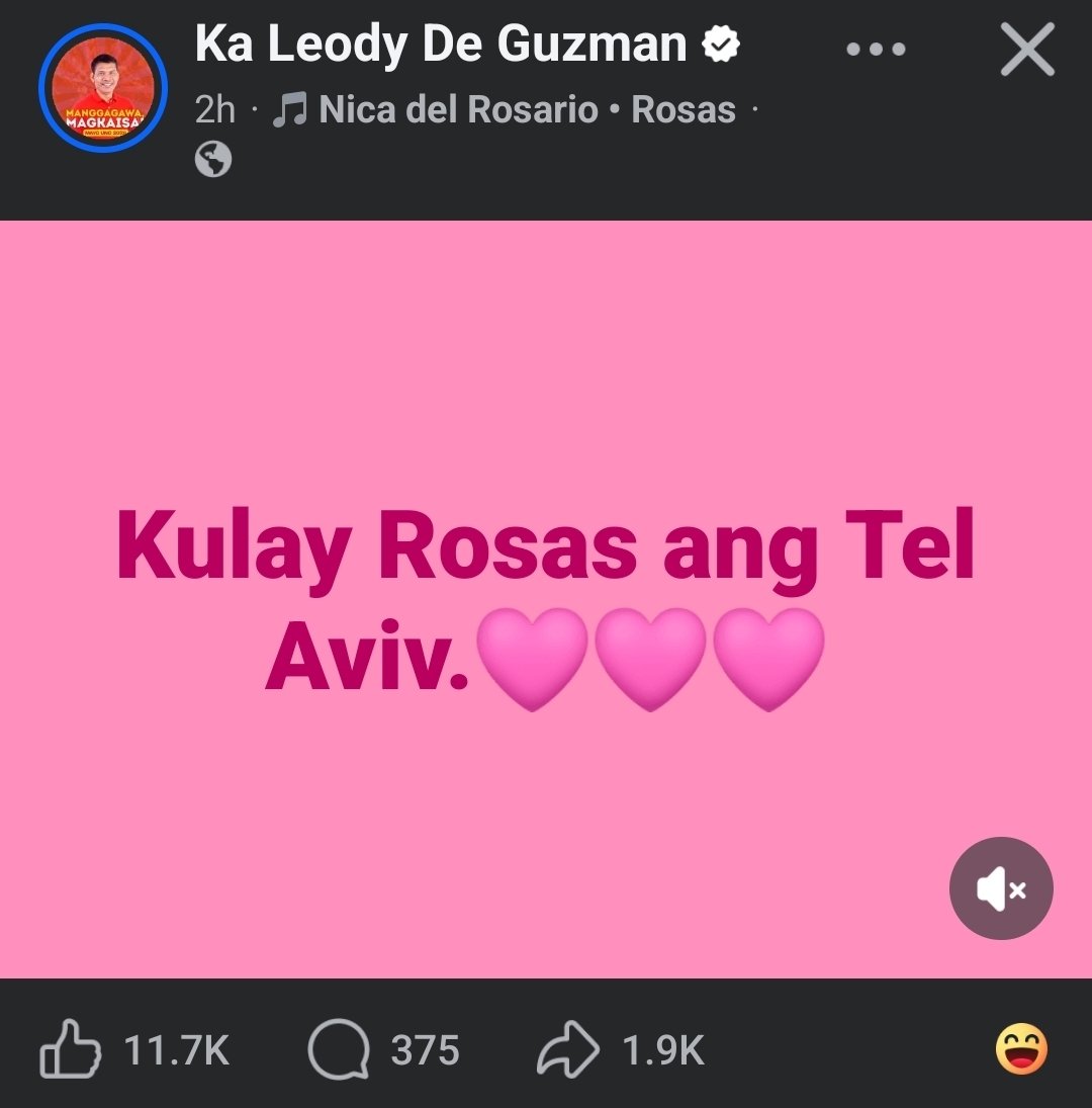 PLEMALYN_69's tweet photo. oh diba ganyan sila ka "concerned" sa welfare ng mga Palestinians. nakuha pa nila idaan sa joke ang pag "call out" kuno kay mayor leni 🙃

now tell me this is still about the plight of the palestininans and NOT about politics 😉

utuin nyo ang lelang nyo 🤡 https://t.co/XjwrcnzomS