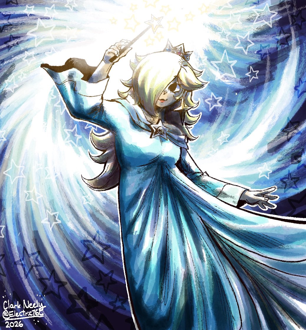 Electric76C's tweet photo. Rosalina is so cool ⭐️ https://t.co/Lu6Sy0fRrH