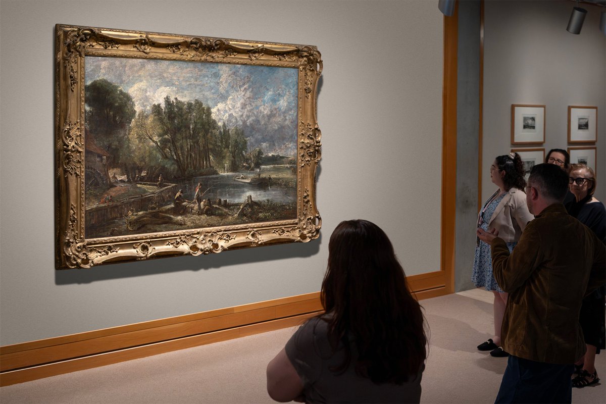 Yale's tweet photo. John Constable saw landscapes a little differently.

More than two centuries ago, the British artist took his easel outdoors to paint directly from nature, studying everything from changing clouds and weather to the countryside around him. His approach would help reshape landscape painting for generations.

A new exhibition at the Yale Center for British Art takes a closer look at his work and how he made it.

Five things to know about “John Constable: The Landscape Reimagined”: https://t.co/7vJVEJJ7Zu