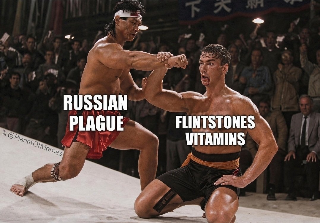 PlanetOfMemes's tweet photo. That Russian plague doesn't stand a chance. https://t.co/mID5g2EcTt