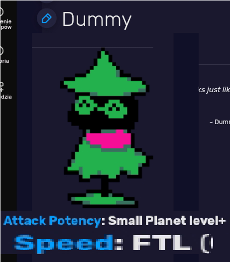 DINOSAURIAUTDR's tweet photo. according to VS battles wiki, every single Deltarune character is Planet level and faster than light. https://t.co/BfnanWVocd