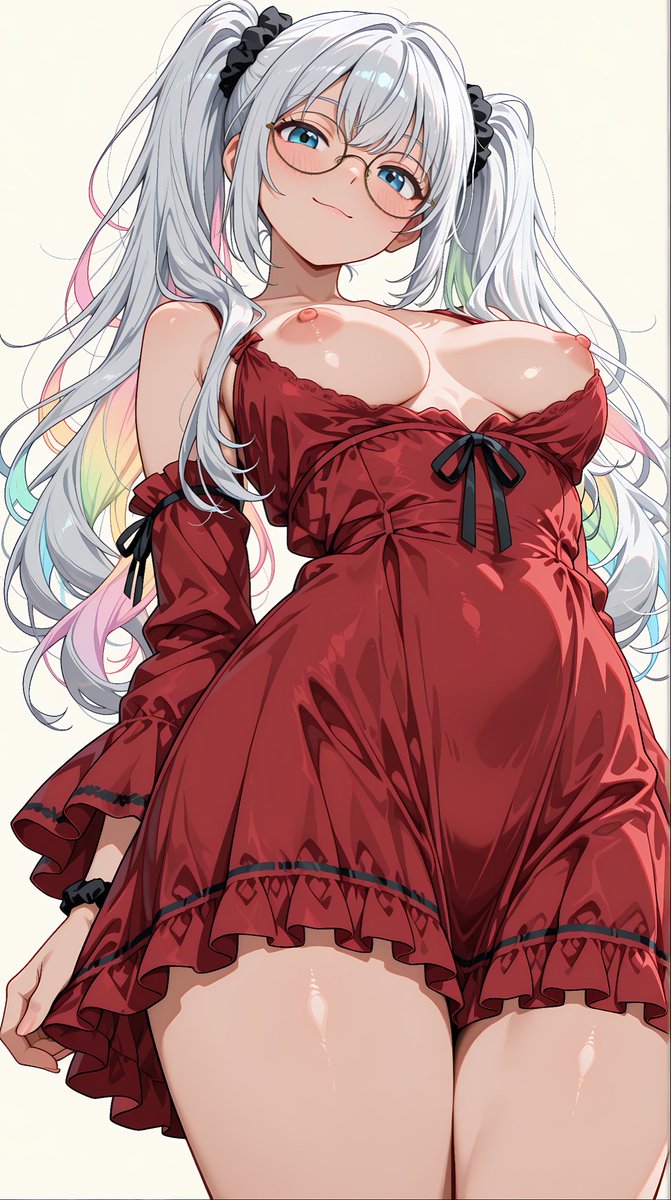 ShiroRainbowAi's tweet photo. Hi! Do you like my red dress? https://t.co/b34qHbsUeJ