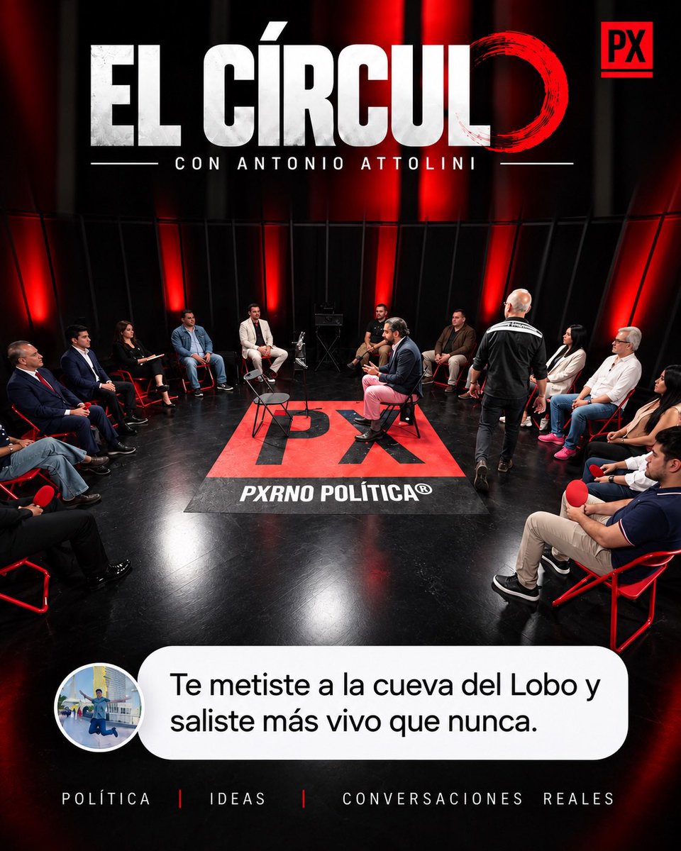 AntonioAttolini's tweet photo. Ya disponible en YT el segundo capítulo de ⭕️ El Círculo, en donde durante más de 2 horas confronté, contrasté y combatí a los más hipócritas conservadores del internet. 

No podemos aturdirnos con sus gritos, agresiones y descalificaciones: somos millones más que ellos. https://t.co/pIMjJEC09B