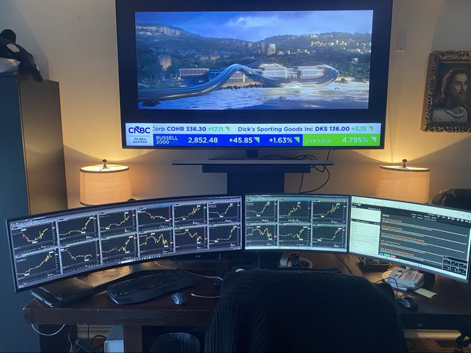 AjTrader7's tweet photo. COME JOIN US THIS MORNING, GOING TO BE A BLAST

Pre-Market Notes are going up in 15min
Then I will go LIVE in 45min via Screen Share &amp; Microphone

Going to be FUN to Trade today in https://t.co/S7Y4rFQJ5j

My main ones will be
$AAOI $PLTR $MRVL $BE $NBIS $MU $SNDK $AMD $STX $LITE https://t.co/hl0QhueXnG