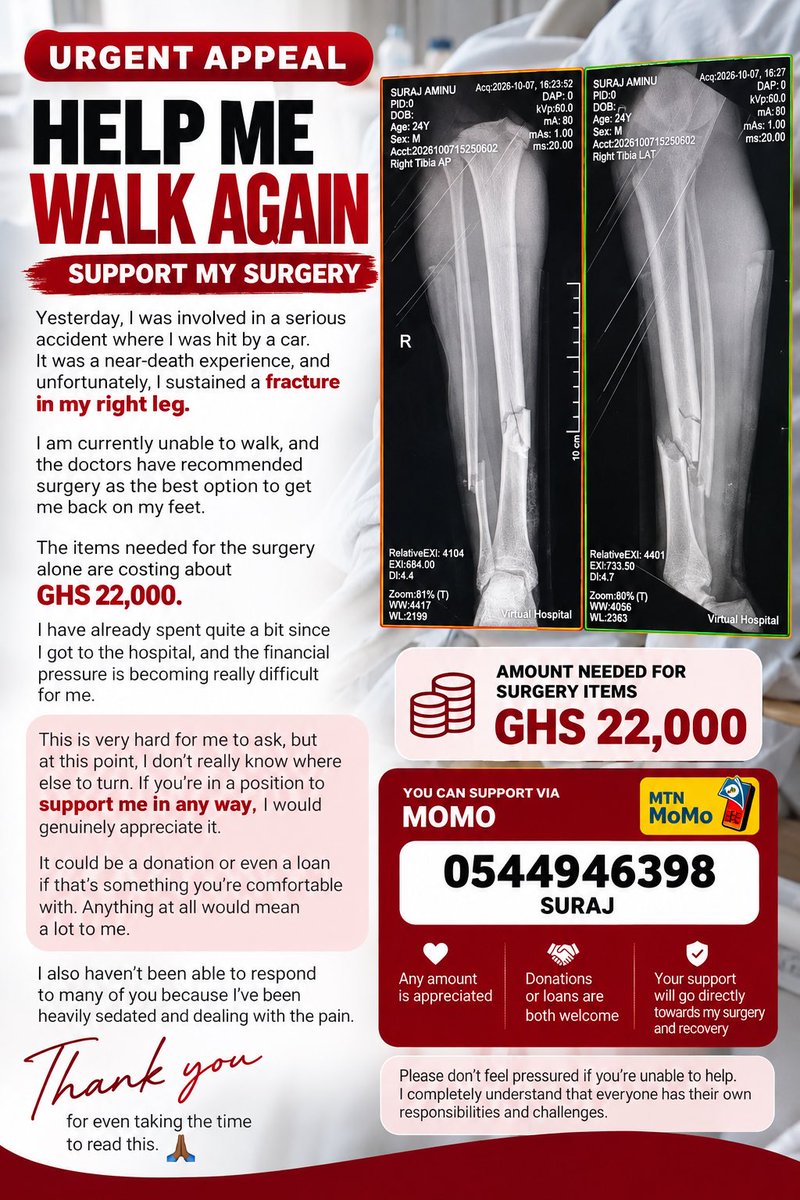_adjoatee's tweet photo. Please help my friend 🥺🥺🥺 any amount is welcomed. I beg you guys . Use Tee as reference. Never have I come on here to solicit for funds so please guys , just this one time https://t.co/K7lqFZb4z1