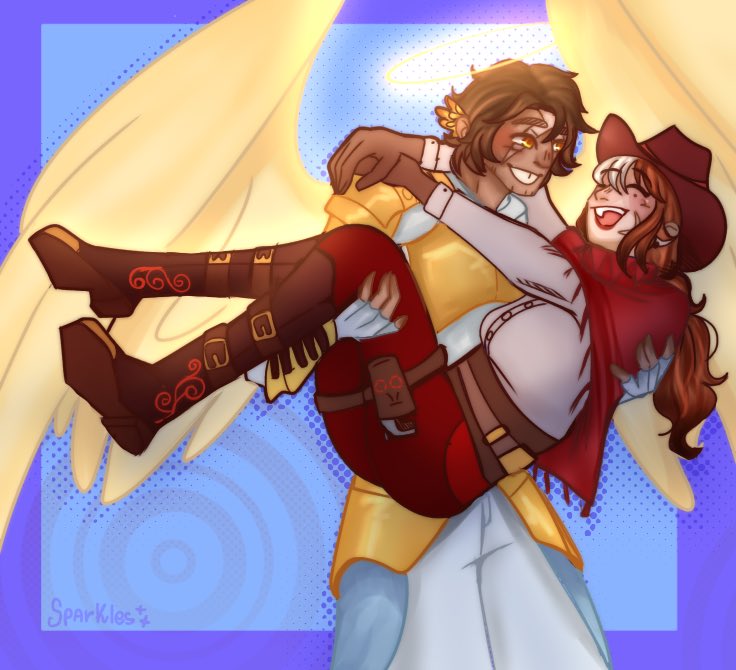 ReedSparklesss's tweet photo. A Cowboy e o Paladino 🍒🪽 ✨

#Cherrycam 
#XdaQuestãoRPG https://t.co/RfTis4V4QT
