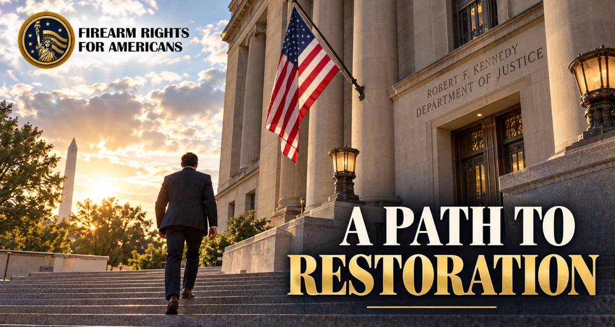 FirearmRightsUS's tweet photo. NEW: DOJ has formally proposed privacy rules for the federal firearm-rights restoration database. PARDON will use the FBI’s eDO/NGI systems to receive, investigate and adjudicate applications under 18 U.S.C. §925(c). Comments due Nov. 6. @EagleEdMartin #2A #GunRights https://t.co/SxP8IMHkL7