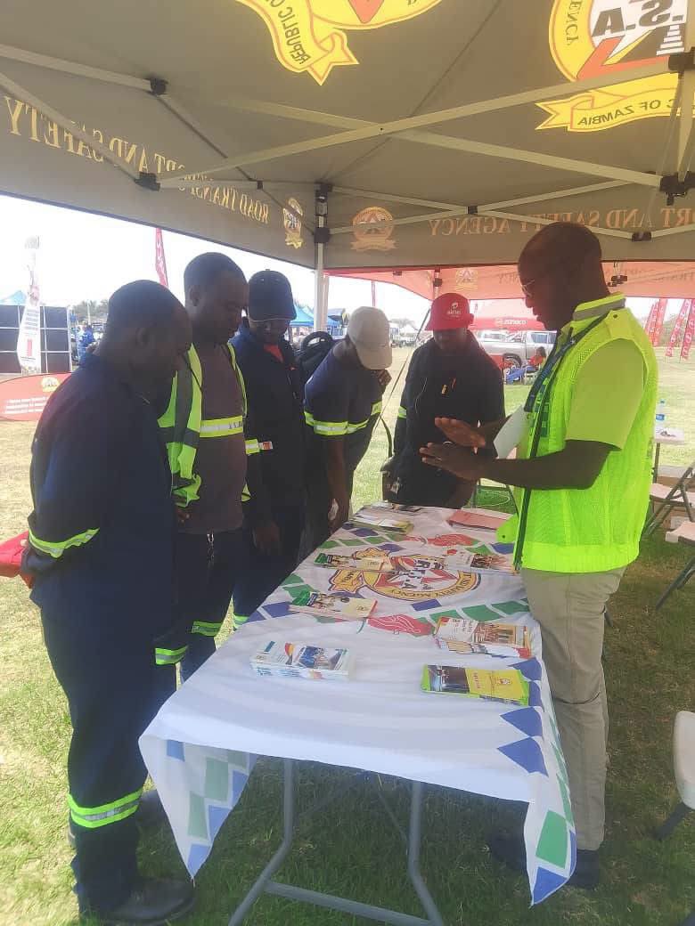AskRtsa's tweet photo. RTSA participates in the Mazabuka Agri Expo

Join us at the two-day expo at Mazabuka golf club where our team will be showcasing Agency services, offering licensing support, and raising awareness on road safety. https://t.co/lJudtXKpGJ