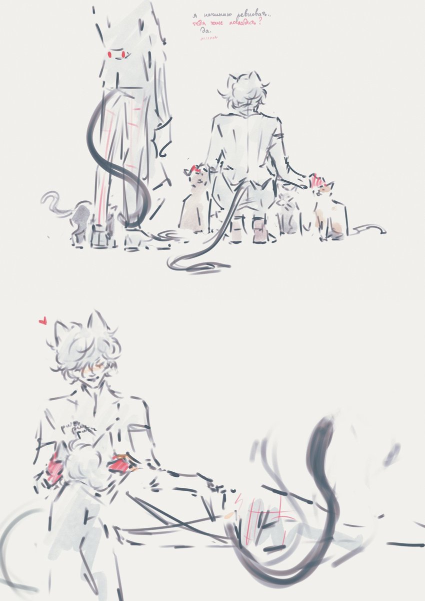 _am_rr's tweet photo. some cat things with hero/joker https://t.co/qxQ8seJS56
