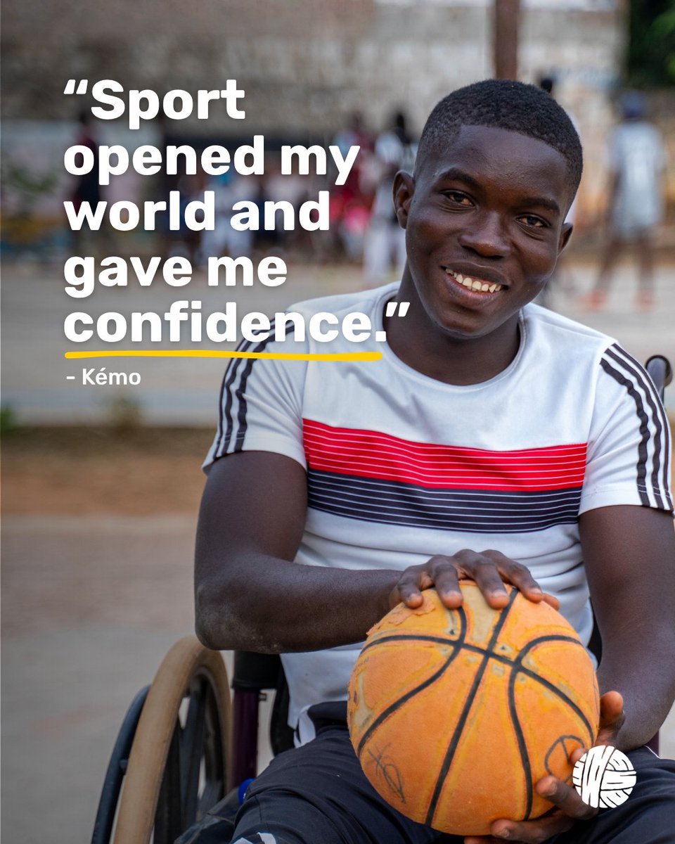 RightToPlay_UK's tweet photo. Para-basketball gave Kémo strength, but most importantly it gave him the confidence to claim his place on the court and in the community. 

Read his story: https://t.co/S5pIu0XfMd https://t.co/8VtOrBB0sS