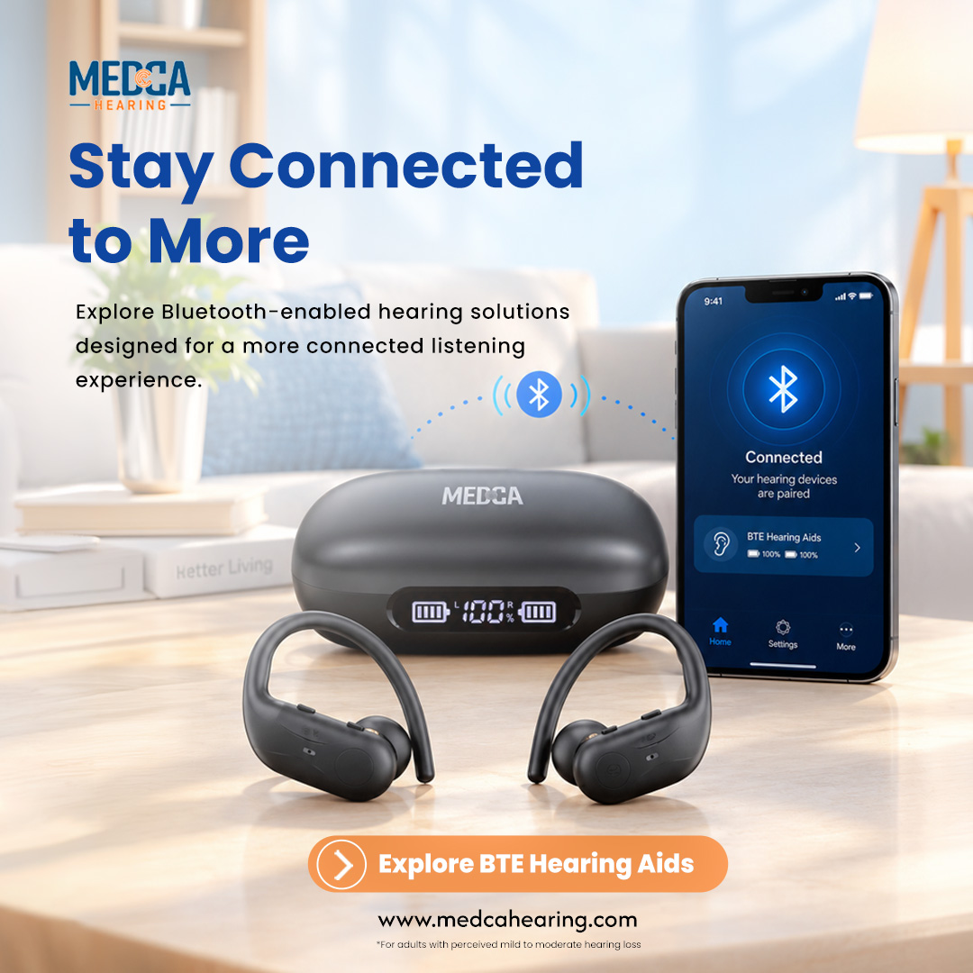 MedcaHearing's tweet photo. What if staying connected could sound this simple?🎧

Enjoy a more connected listening experience with MEDca Bluetooth hearing solutions designed for everyday convenience.

👉 Shop now: https://t.co/G3QNzWBSip

#medcahearing #hearingaids #bluetoothhearingaids #hearingcare https://t.co/HNE0tBfR7u