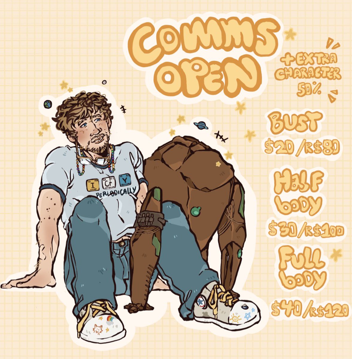 AHoney2111's tweet photo. Comms open!

❗ONLY 4 SLOTS OPEN❗SOMENTE 4 SLOTS ❗

Contact me via Dm or e-mail: 
juliasousa3867@gmail.com 
#commissonopen https://t.co/WZKvcMYBYi