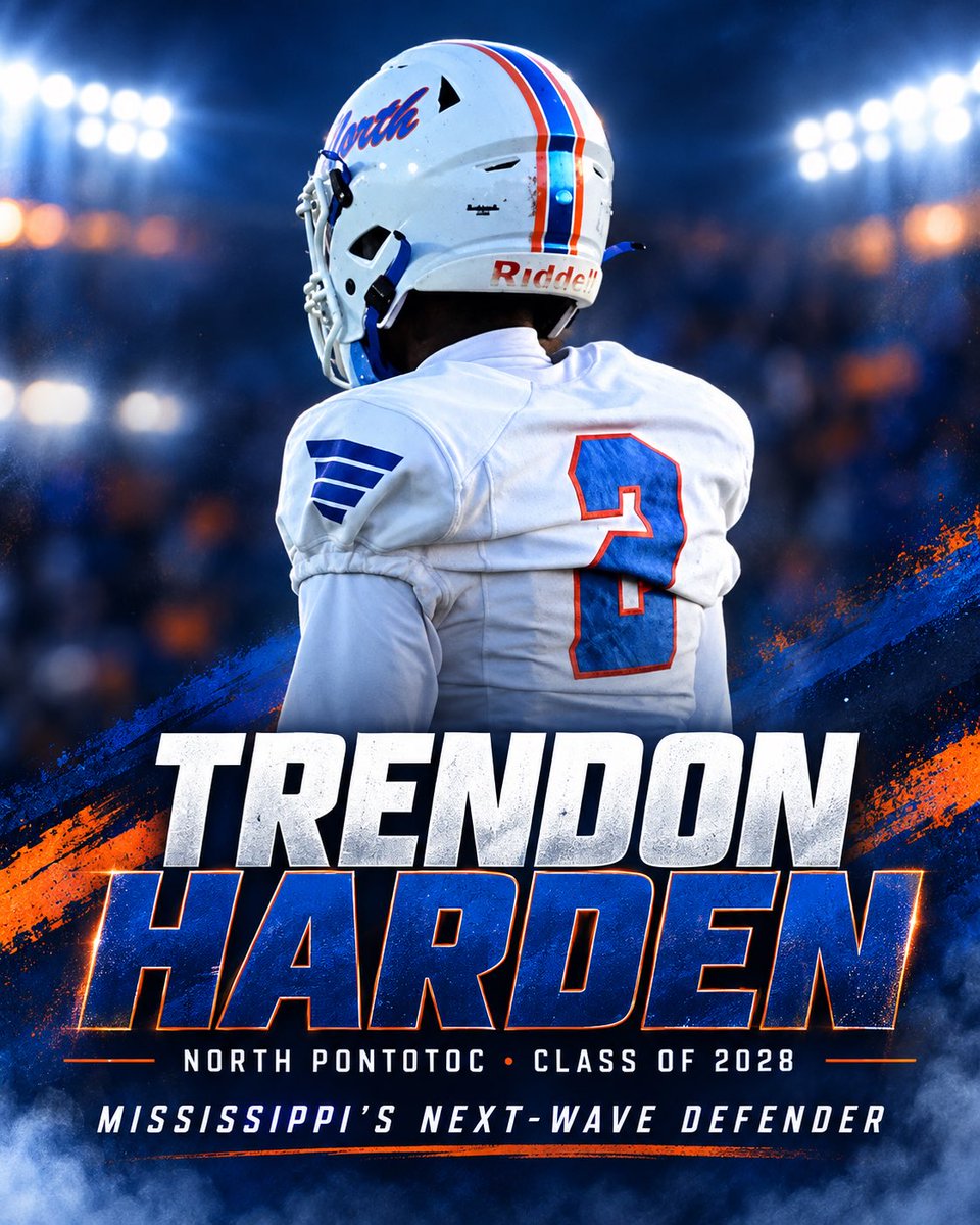 HardenTrendon's tweet photo. Thursday night under the lights. Ready to compete with my brothers and protect Viking Field. 🔒

North Pontotoc vs. Corinth
7 PM • Home

Let’s pack the stands and bring the energy! 🟠🔵

#AGTG #ClassOf2028 #NorthPontotoc #Gameday https://t.co/JbhGtgJIUZ