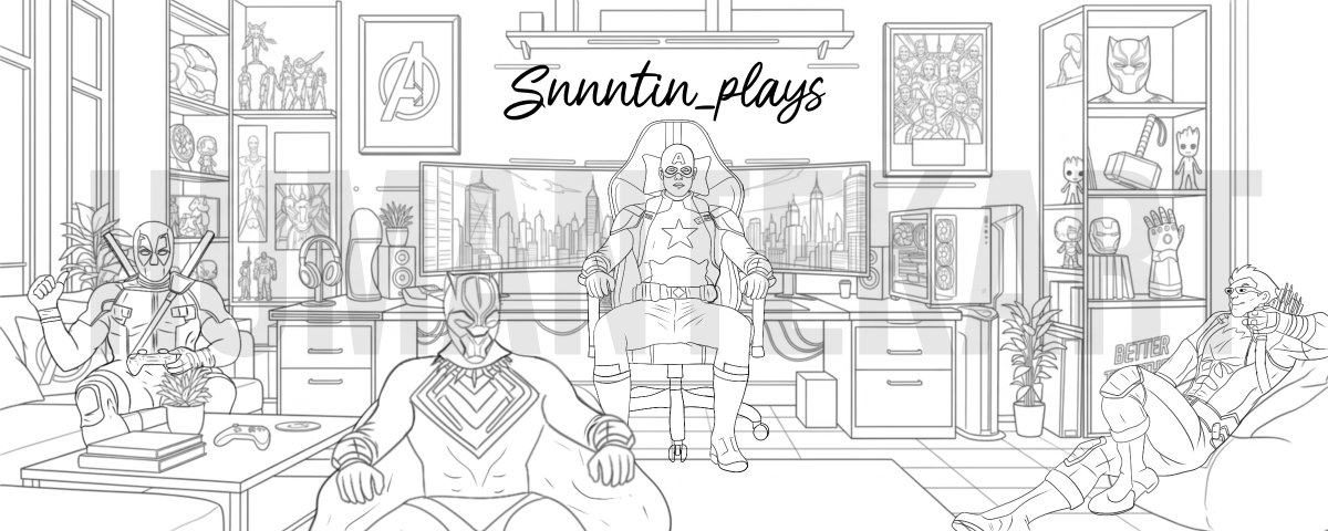 Tinyy_Teagan's tweet photo. Bringing the Marvel Rivals squad to life, one line at a time ✍️⚡ Which hero would you main in this setup? 👀

#MarvelRivals #MarvelRivalsArt #GamingArt #DigitalArt #Lineart #FanArt #GamingCommunity #MarvelFans #TwitchArt #StreamerArt #GamingSetup #ArtWork https://t.co/SSuFgbpGqU