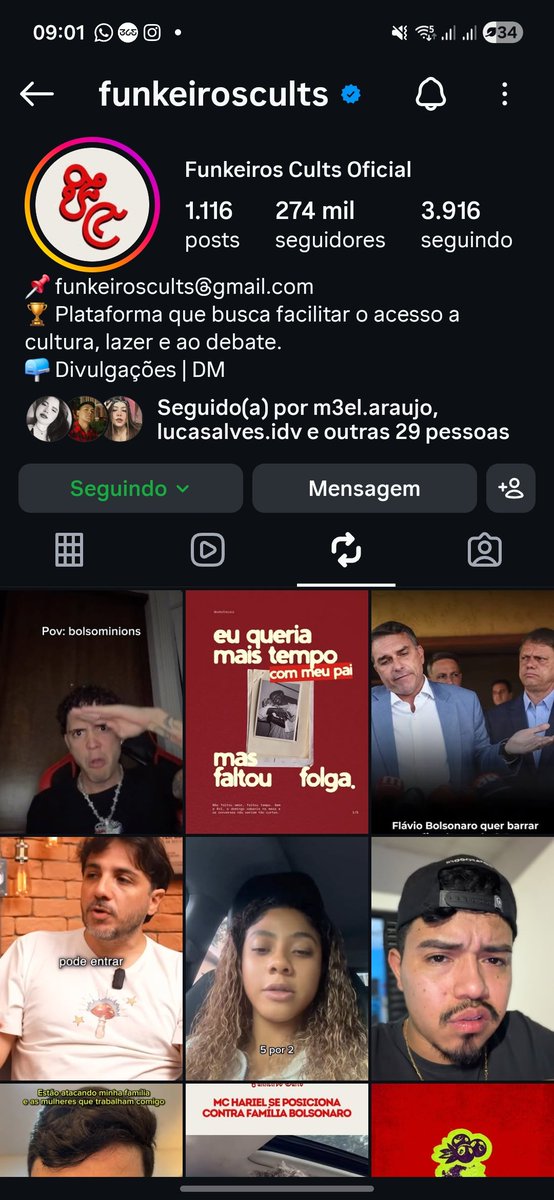 danielnegg's tweet photo. @mymsaj @jionblangns baile cult e a funkeiros cult sempre dão repost contra a família buscapé. Além do dono estava com a engajado na campanha da Vanda e agora tá engajado para o Lulinha no 2° turno https://t.co/hJr8kaGA2s