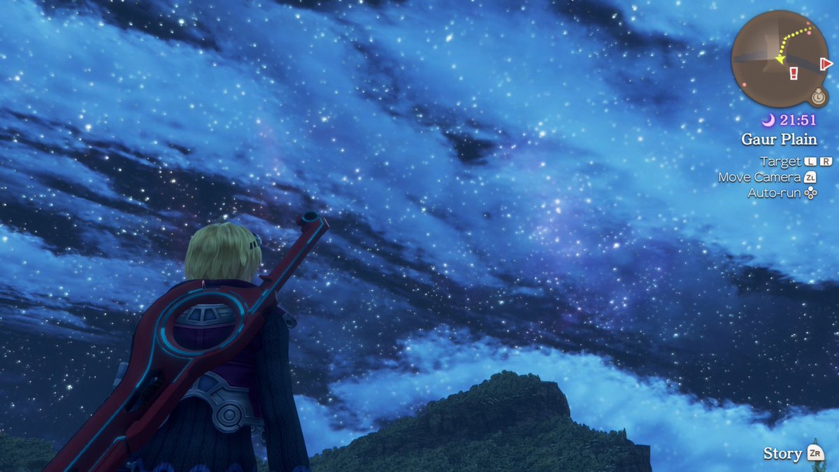 JRPGGems's tweet photo. the night sky in Xenoblade is so beautiful https://t.co/9W3v91JgML