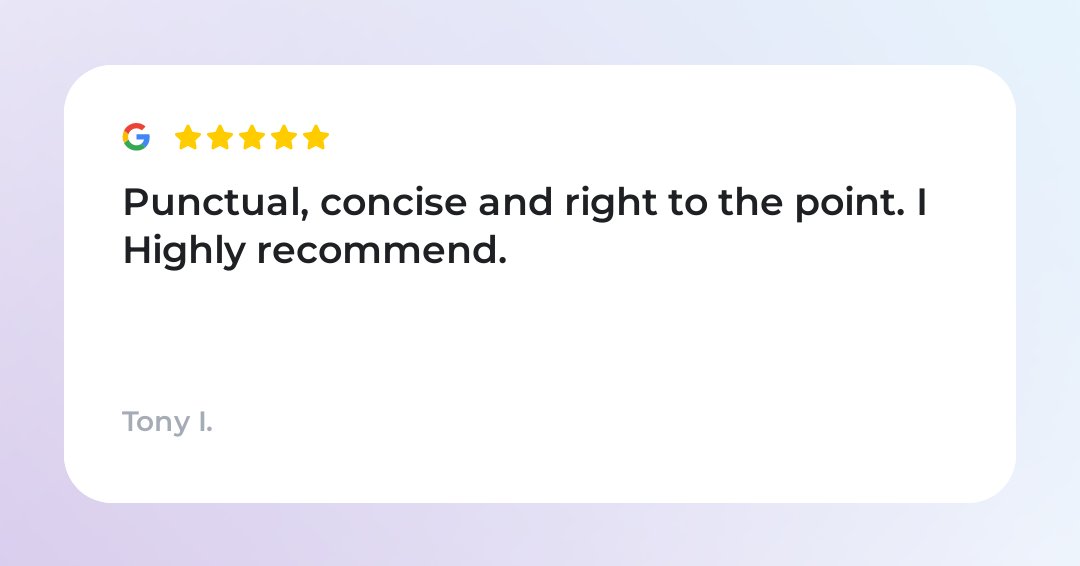 MaydoneRepair's tweet photo. Great review from Tony I. https://t.co/hy1n3G4Y7k