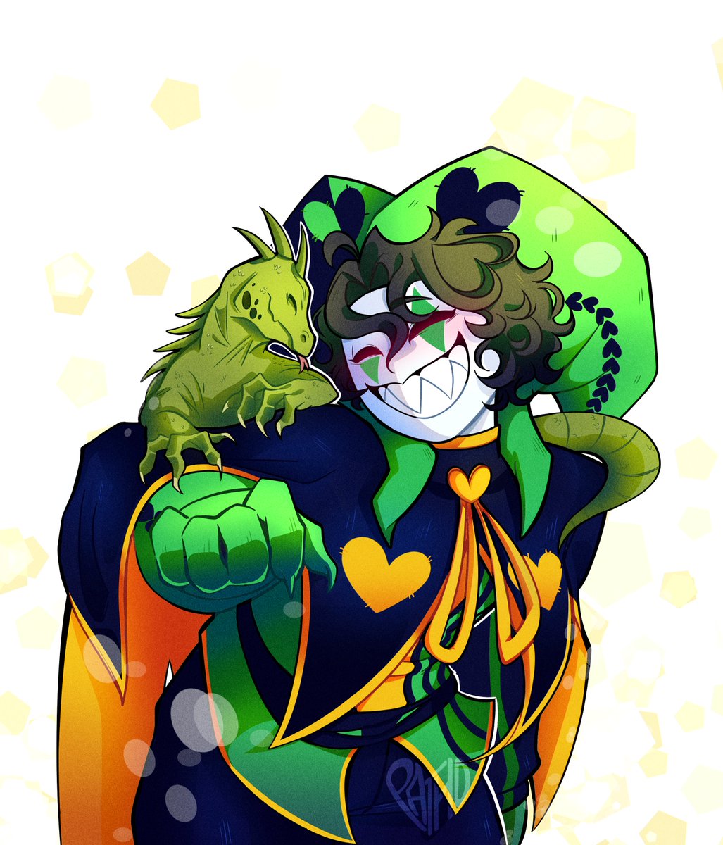Pathogeno_'s tweet photo. 💚

#thefreakcircusfanart #thefreakcircus #tfc #Harlequin https://t.co/ZIBP5COkJ0