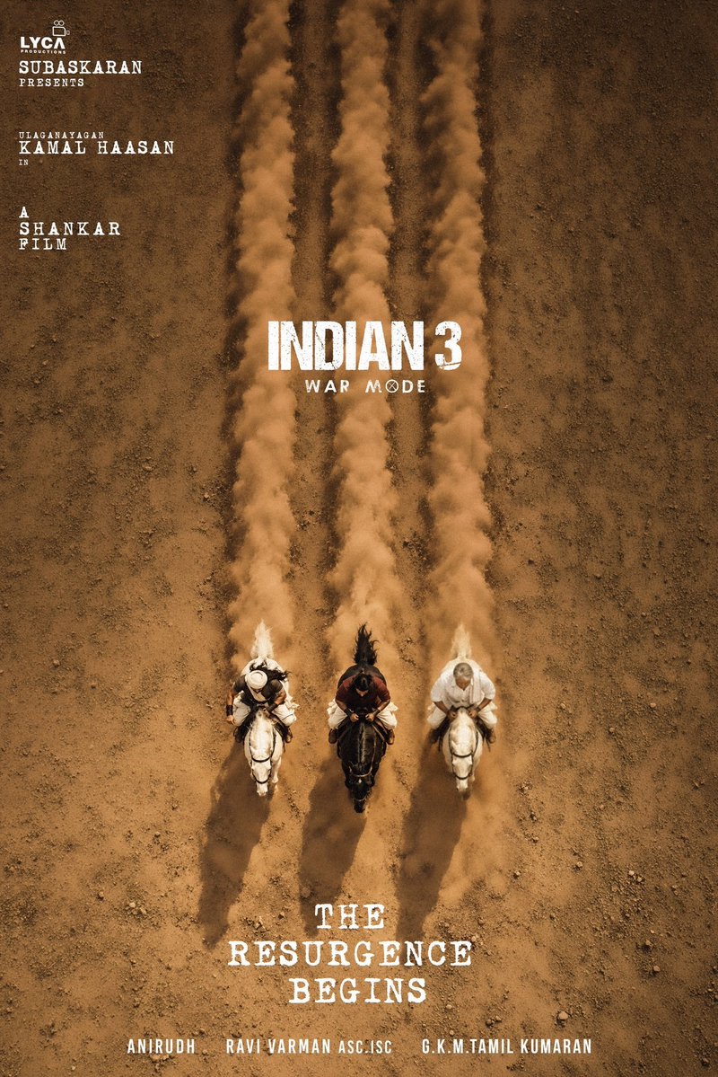 CoverCinema004's tweet photo. #Indian3 WAR MODE https://t.co/uWbxED2wS2