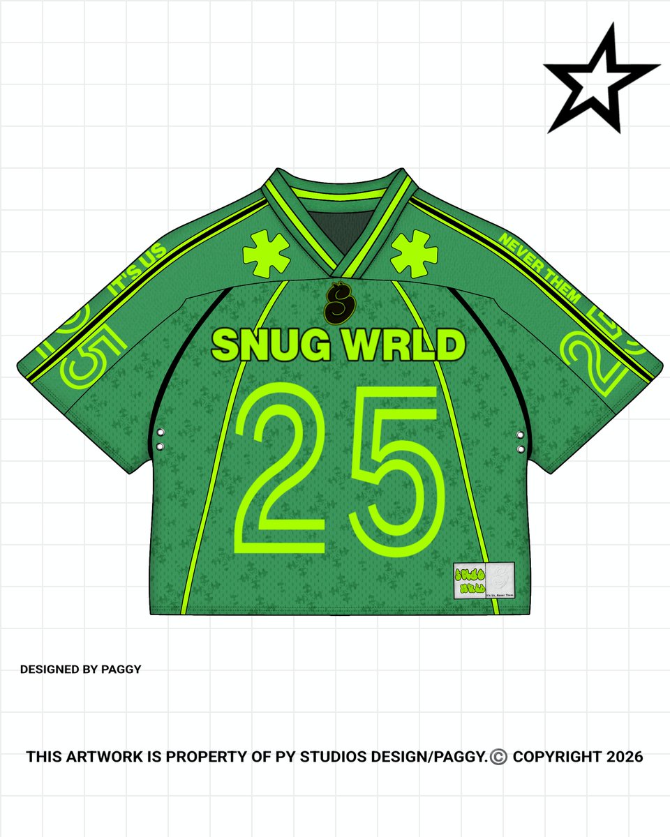 Rarelyseenpaggy's tweet photo. Designed a jersey outfit for @snug_wrld  
Looking it is 💥
Open for commission 📥 🙏
#clothingdesigner
#clothingbrand
#mockupdesign. https://t.co/74dDhUzxAa