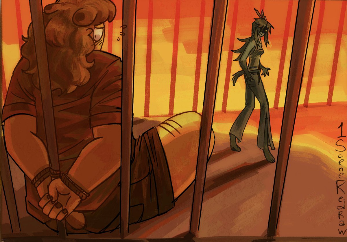 nebouxii_sula's tweet photo. Day One: Scene Redraw 

#1014week https://t.co/kdRS41AenZ