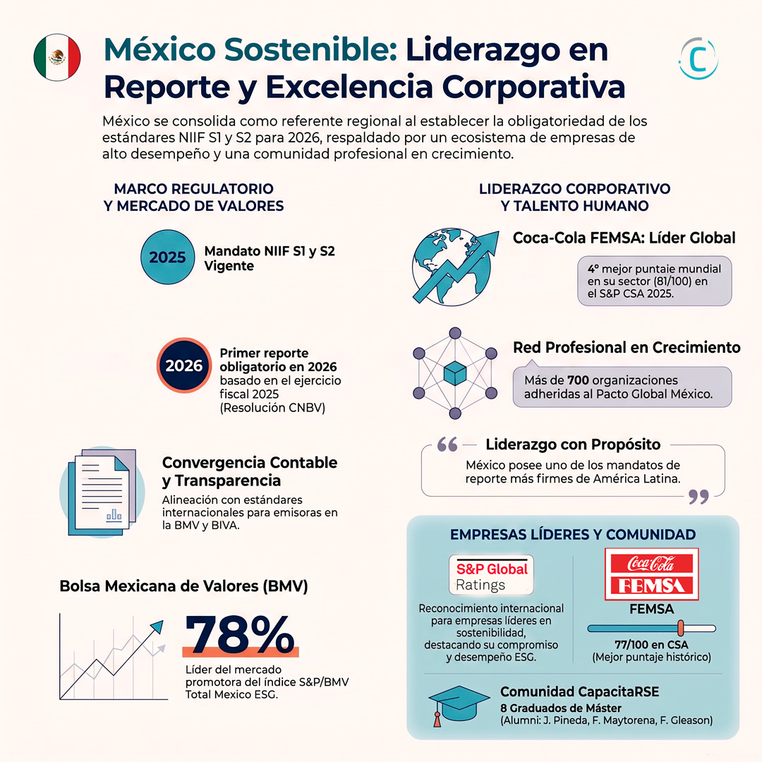 CapacitaRSE's tweet photo. Hay un nuevo análisis país en nuestro blog: México 🇲🇽 Sostenible 2026. Revísalo en https://t.co/Hxgm7JnDrK #sostenibilidad https://t.co/CVkC0Cuo5T