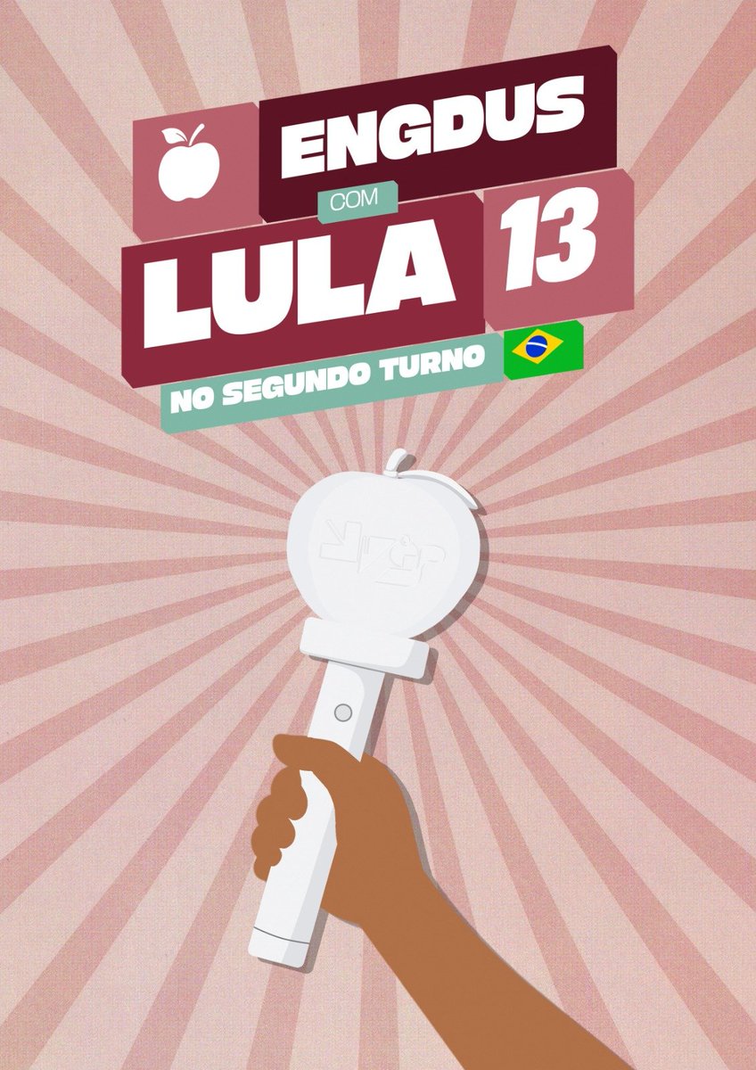 loonapubli's tweet photo. KKOTIS, C.LOOS, OURIIS E ENGDUS COM LULA! 1️⃣3️⃣⭐🌙
Juntos faremos a diferença! 🇧🇷❤️

#FandomsComLula #EleNão https://t.co/5MFqvqRwqA