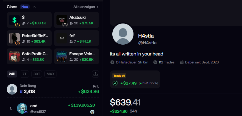 h4stlanq's tweet photo. First day of Trading. Sponsor me @Fomoinsider https://t.co/WUtQ8LCTjL