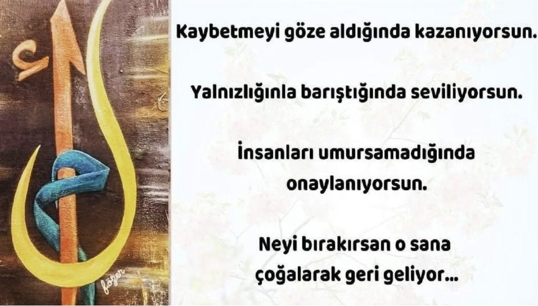 MDogramaci34's tweet photo. Murphy Kanunu demişler ama bize göre bu cümle bir Teslimiyet Kanunu. Teslim olabilen; bunları yaşar Allah'ın izni ve lütfu keremi ile...

#hayırlıcumalar #cumamızmubarekolsun #Allah #islam #insan #hzmuhammedsav #teslimiyet #selamet #inşirah #kalp #dua #sevgi https://t.co/FLVBoHfeXA