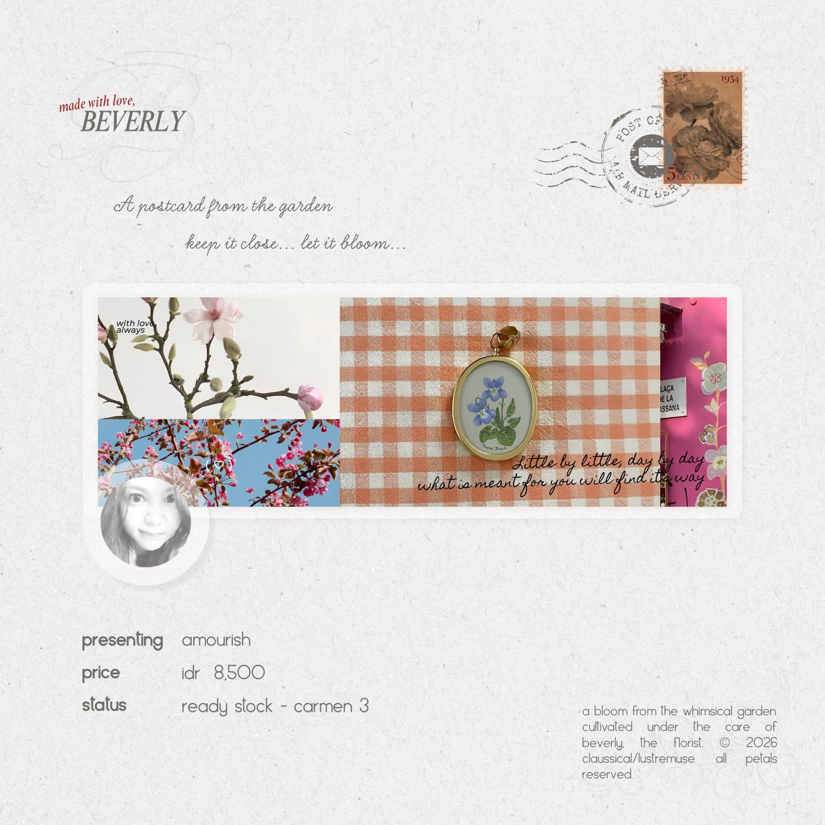 claussical's tweet photo. 🧺💌 — help me to repost please? thank you! 

come wander through a garden painted in candy colours, wild little flowers, and lovely things that seem to belong in a fairytale. ♡ ready stock layout h2h carmen available to take

love, #zonauang https://t.co/5LBisyF1Fl