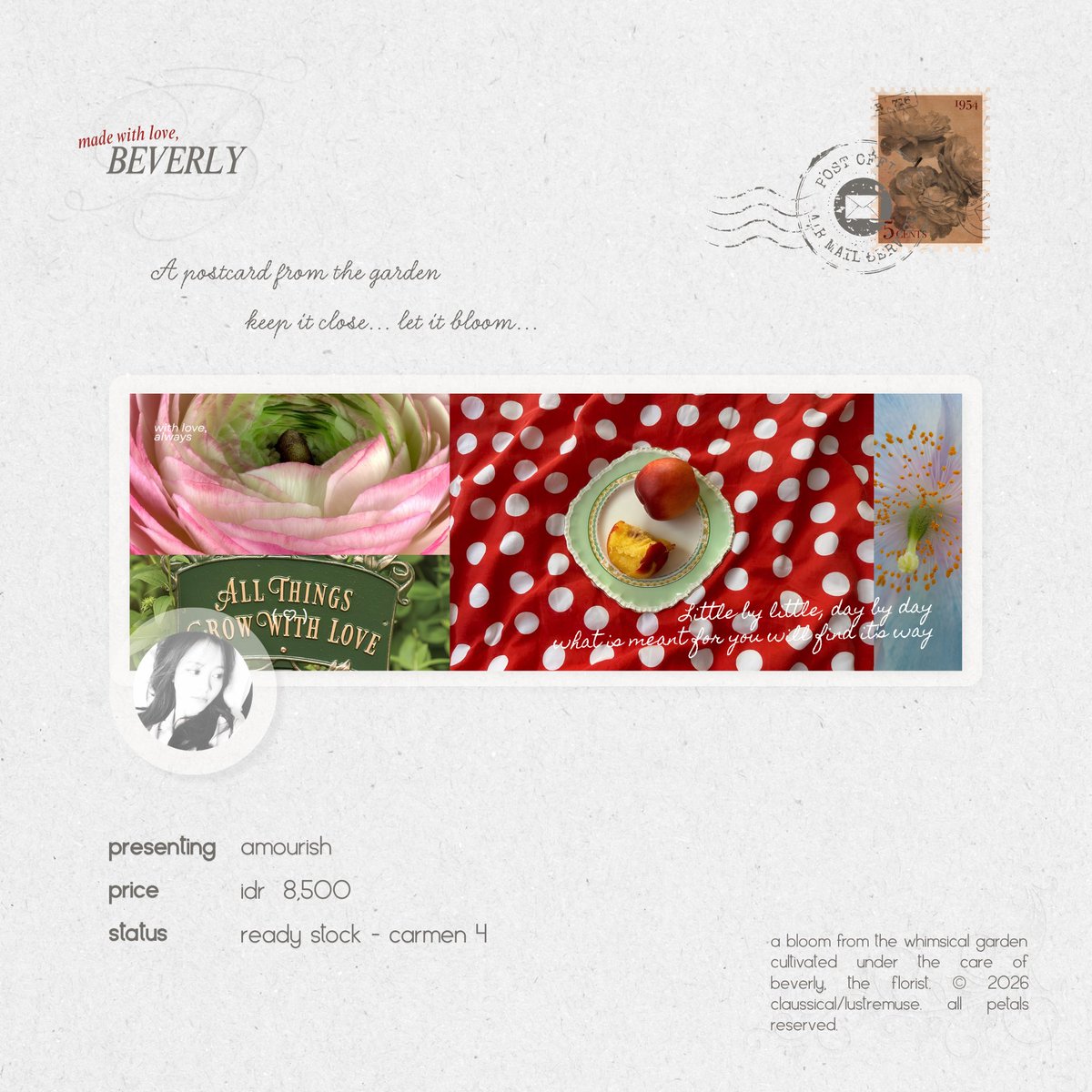 claussical's tweet photo. 🧺💌 — help me to repost please? thank you! 

come wander through a garden painted in candy colours, wild little flowers, and lovely things that seem to belong in a fairytale. ♡ ready stock layout h2h carmen available to take

love, #zonauang https://t.co/5LBisyF1Fl