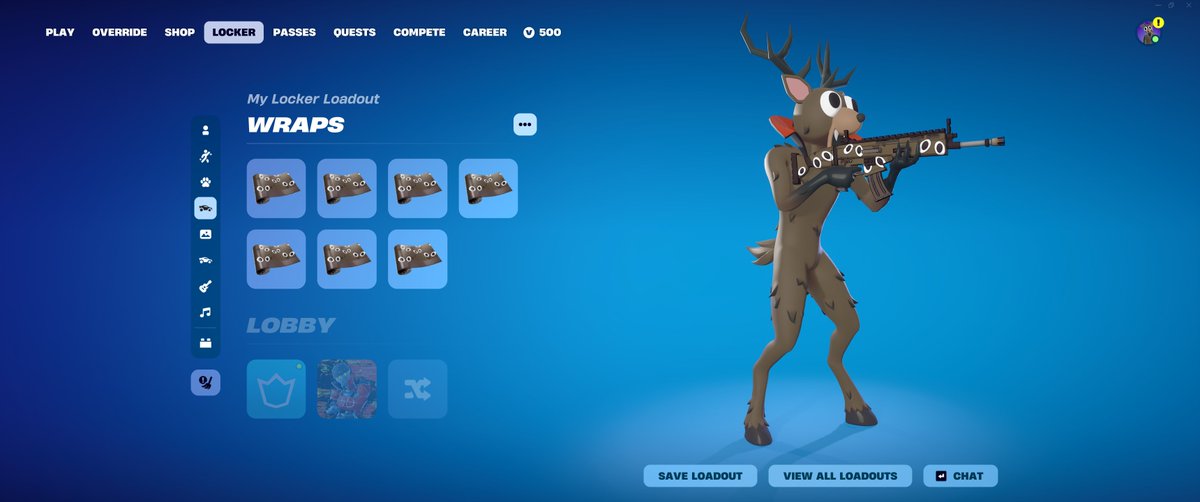 JaykeyFN's tweet photo. Thank you @Fortnite for sending me 99 Nights In The Wood set EARLY 🦌

You can spot this guy in the itemshop October 9 at 8 PM ET

Better keep the fire burning... #epicpartner #ad https://t.co/W8Fo2PLol2