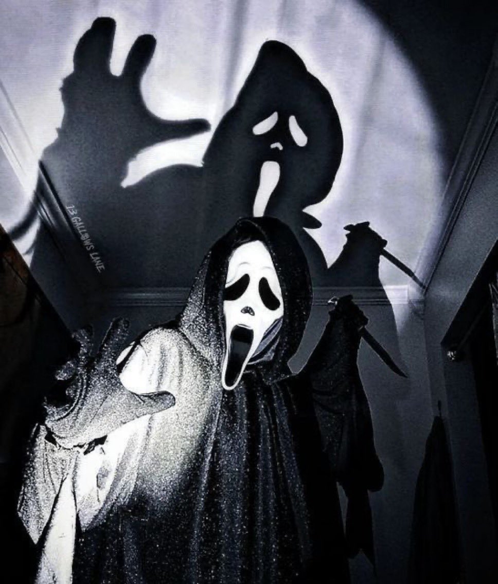 RavenBrood81's tweet photo. Ghostface of the day https://t.co/tRRVdX0t72