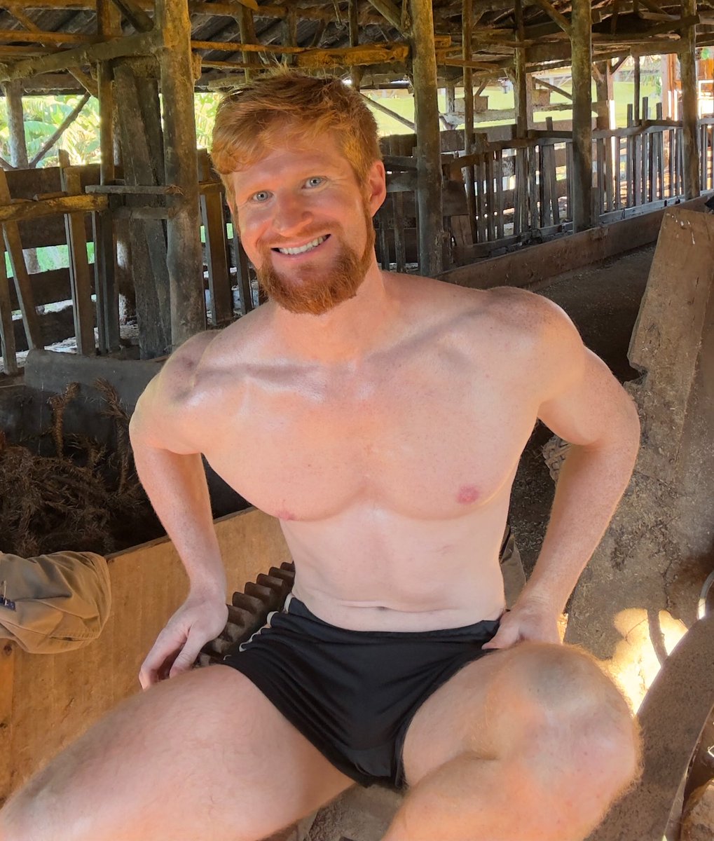 Gingerrwe's tweet photo. A ginger guy from the countryside… do you like that? https://t.co/BDMhZh7tWs