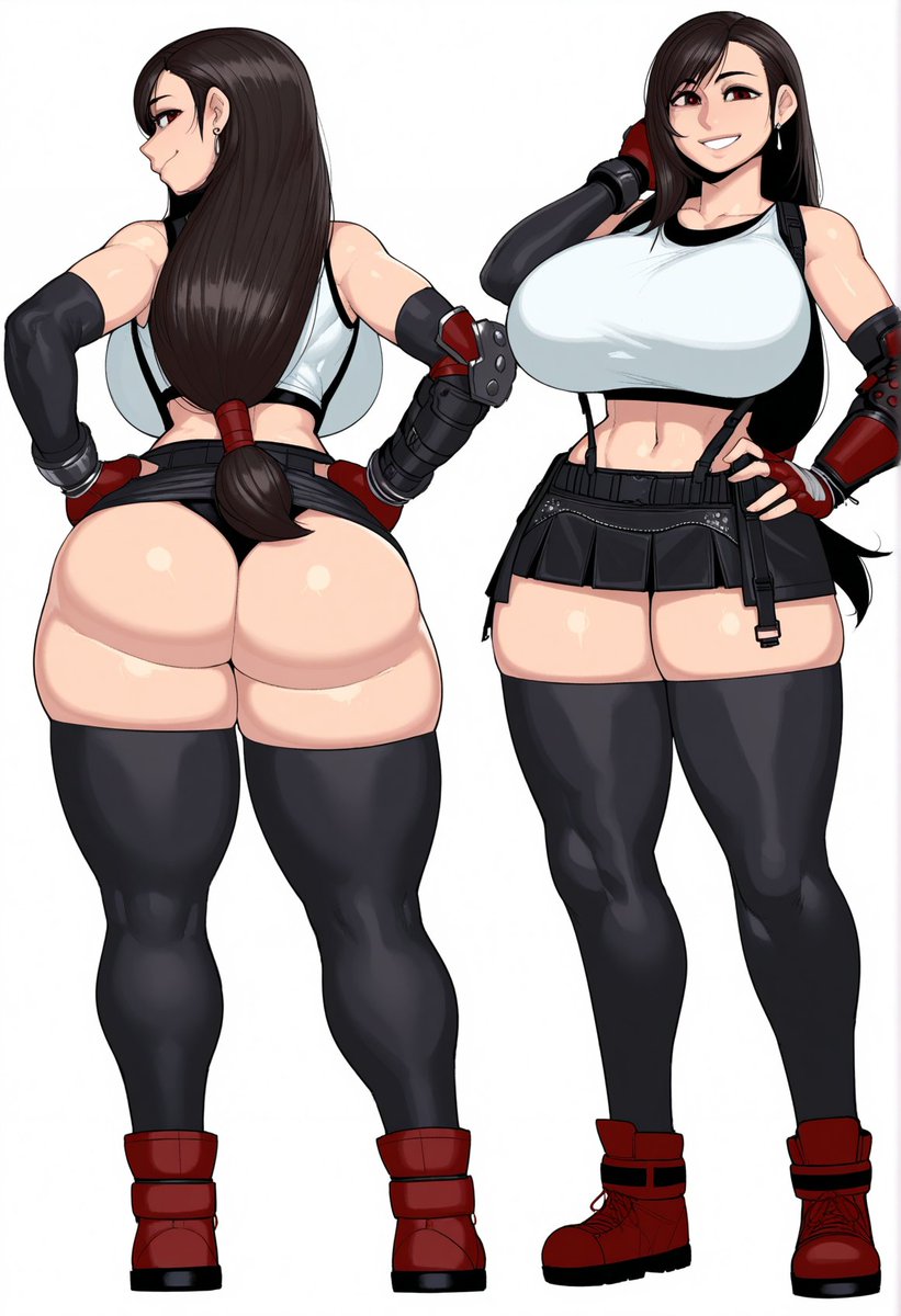 Yukinyami17's tweet photo. Tifa Lockhart from Final Fantasy 7 SFW https://t.co/PRnIq8lnSi
