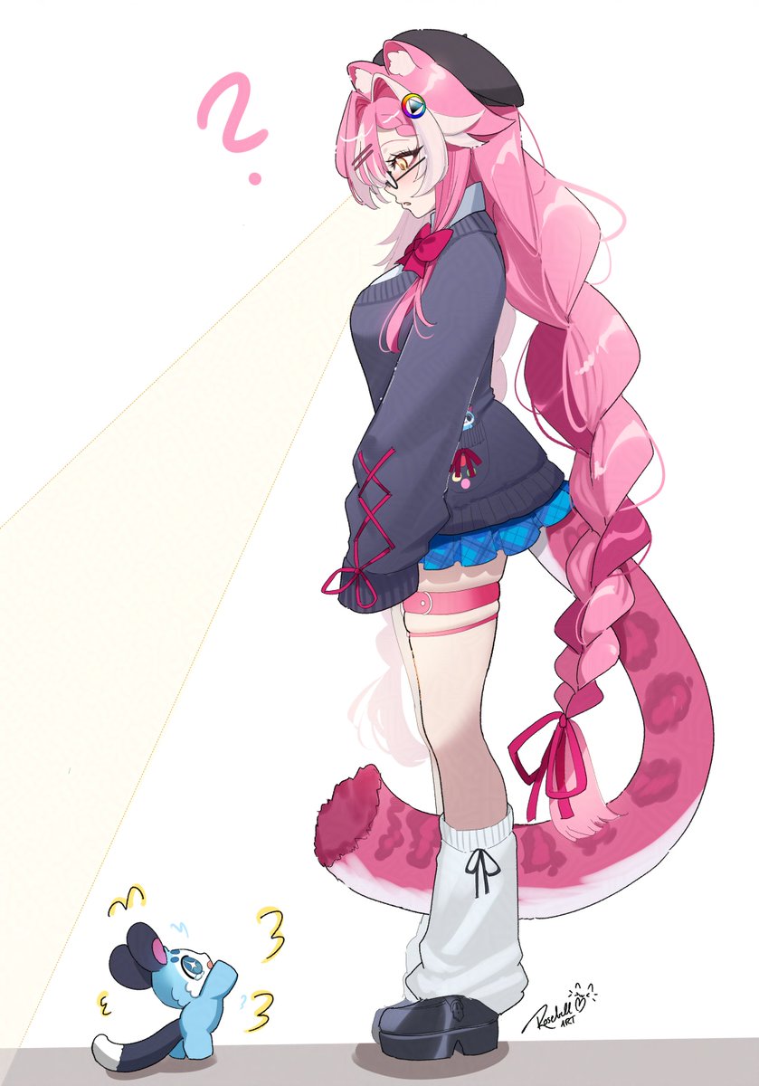 Rosebell_ART's tweet photo. Chattini just wants some uppies 😔 #RaorArt https://t.co/MihOM4pAbJ