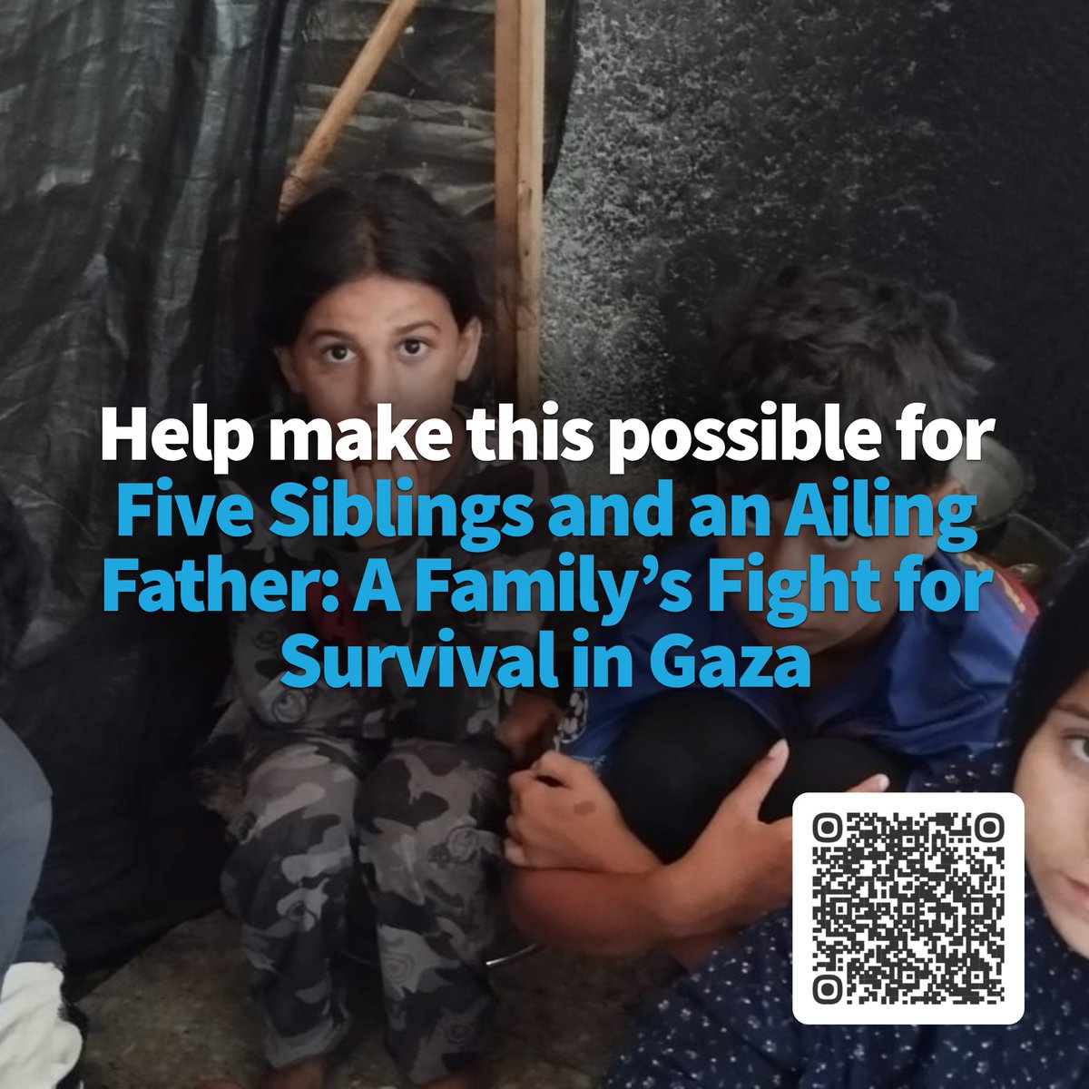 oliveegirl's tweet photo. Help a family clear $300 in debt

Iyad, 22, lost his mother during the genocide &amp; is now responsible for his 5 younger siblings &amp; their dad, who has a severe heart condition.
They owe $300 in debt &amp; have no income.

Donate here: https://t.co/3jO8obbBsw

Thank you. https://t.co/iseDCQoZ4l