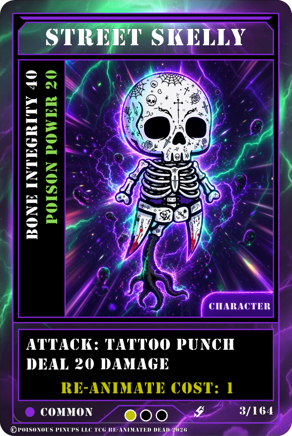 poisonouspinups's tweet photo. GM
Happy Tatt'd Thursday

Step 1 Sign up for FREE R.A.D online TCG game w/email  https://t.co/gM6QxMMKmg
Step 2 Mint a Re-Animated Dead NFT
https://t.co/eOAp4aNwPA
Step 3 Grab Halloween Haul
https://t.co/P0F8odWBNX
https://t.co/fpB6QxMVYd
Step 4 Claim 13 R.I.P. cards/Import NFTs https://t.co/e3Y5h1zdAd