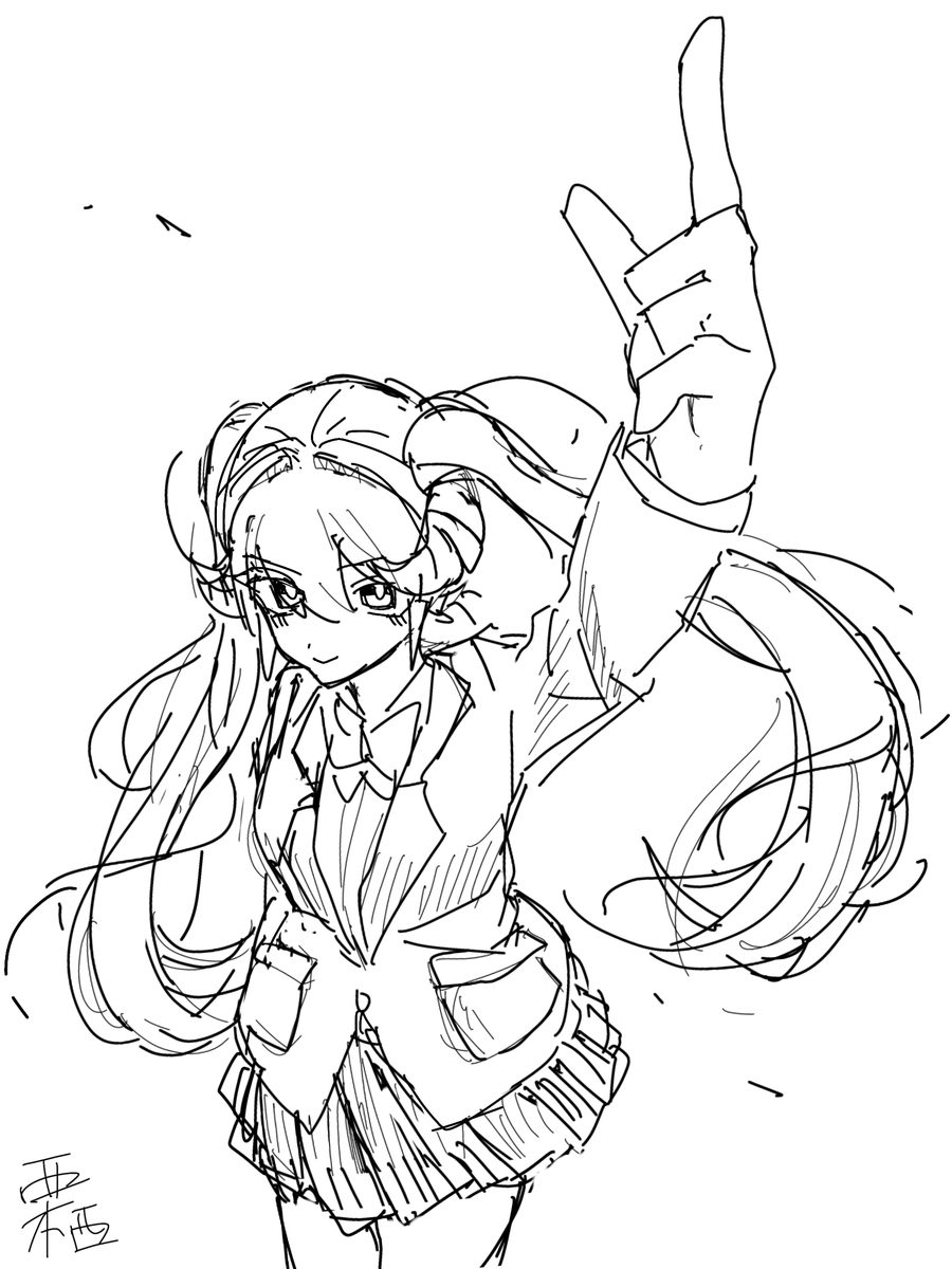 kurusu_9641's tweet photo. 一向に人間が上手くならないOC https://t.co/iDmNw6IFnM