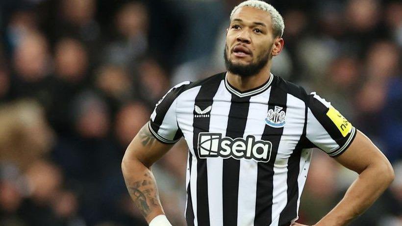 SkySports_Keith's tweet photo. 🚨 Matthias Jaissle says “three or four” of his nine injured players will be back to play against Coventry on Monday night. 
🇪🇸 🇧🇷 Nico Gonzalez and Joelinton are two of returnees. 
❌ Ewen Jaouen will miss a couple of months with a hamstring injury. 
#NUFC https://t.co/Ob5e4qglkh