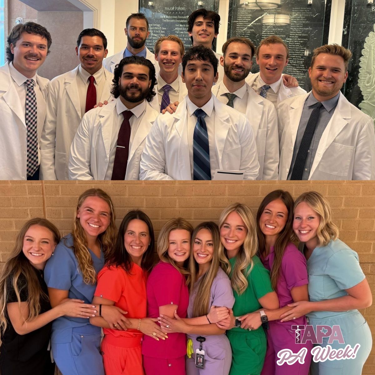 tapaTX's tweet photo. Today, we’re highlighting the next generation of PAs!

PA students are the future of the profession, and TAPA is proud to support, mentor, and celebrate them through education, advocacy, and conference programming.

Let’s keep cheering them on.

#PAWeek2026 #TAPAsGotYourBack https://t.co/DRk8fEfMkE